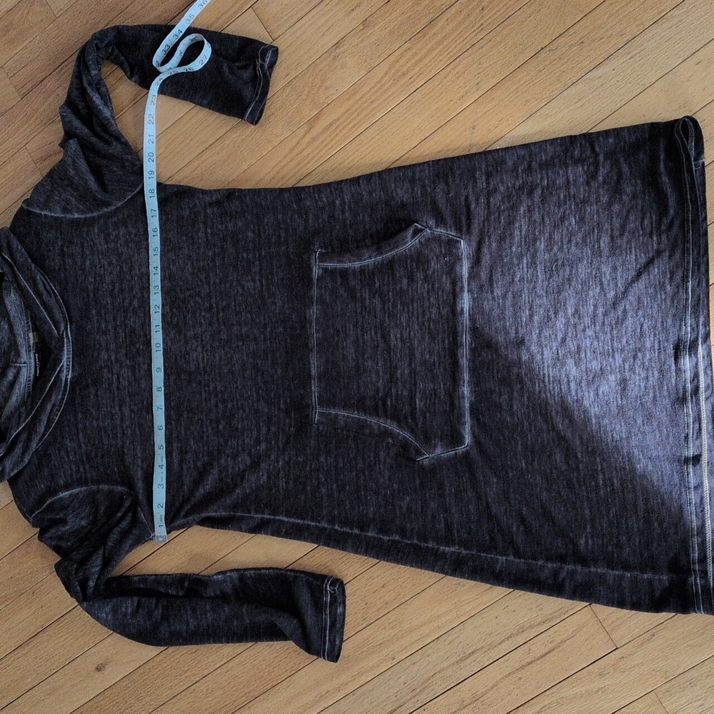 Point Zero mineral wash hooded tunic dress M - Picture 5 of 6